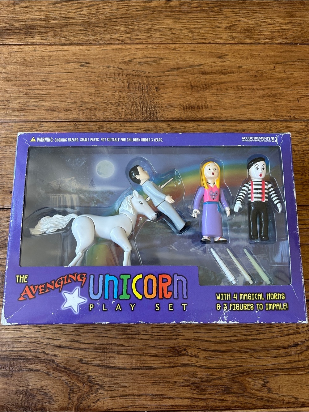 Accoutrements The Avenging Unicorn Play Set Vintage 2005 Collectible New NIB